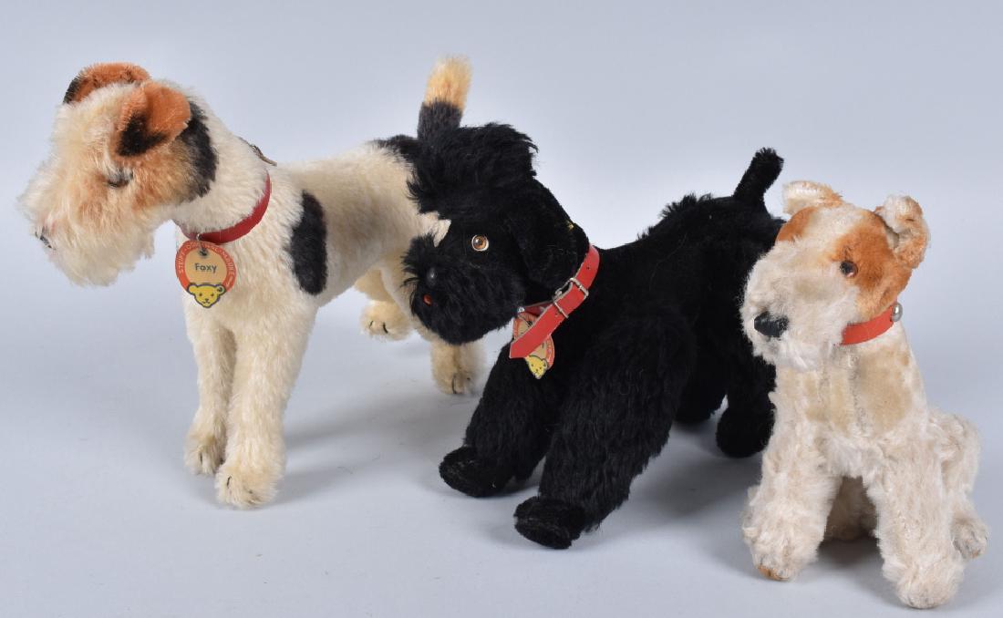 3- VINTAGE STEIFF DOGS (1 of 7)