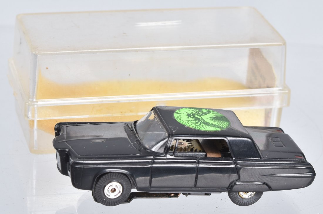 1966 AURORA GREEN HORNET BLACK BEAUTY SLOT CAR (1 of 7)