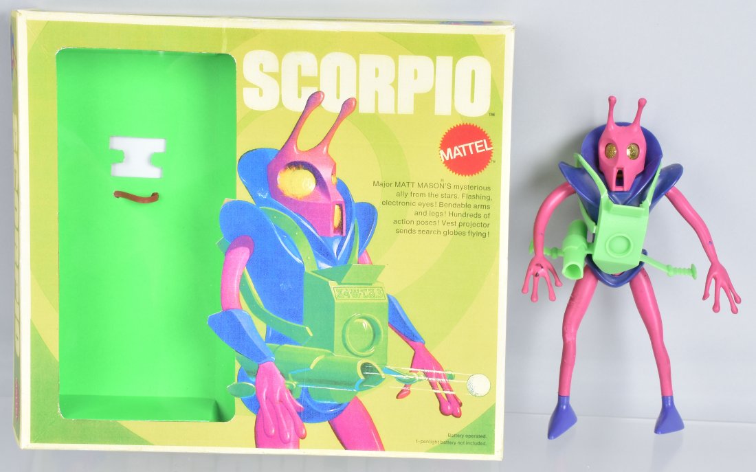 MATTEL MATT MASON SCORPIO ACTION FIGURE (1 of 4)