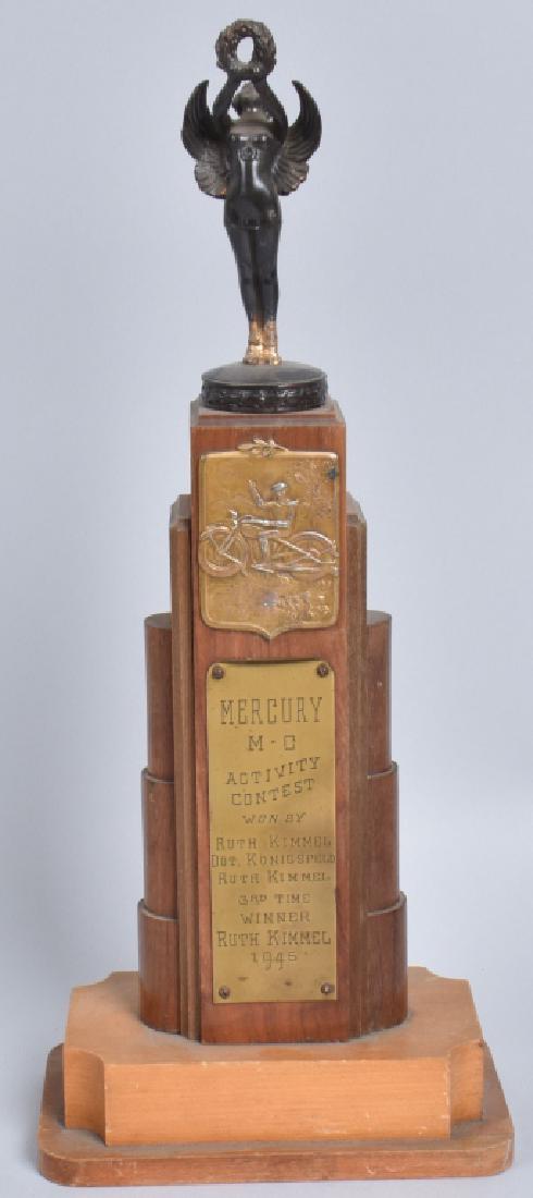 1945 MERCURY M/C MOTORCYCLE TROPHY (1 of 6)