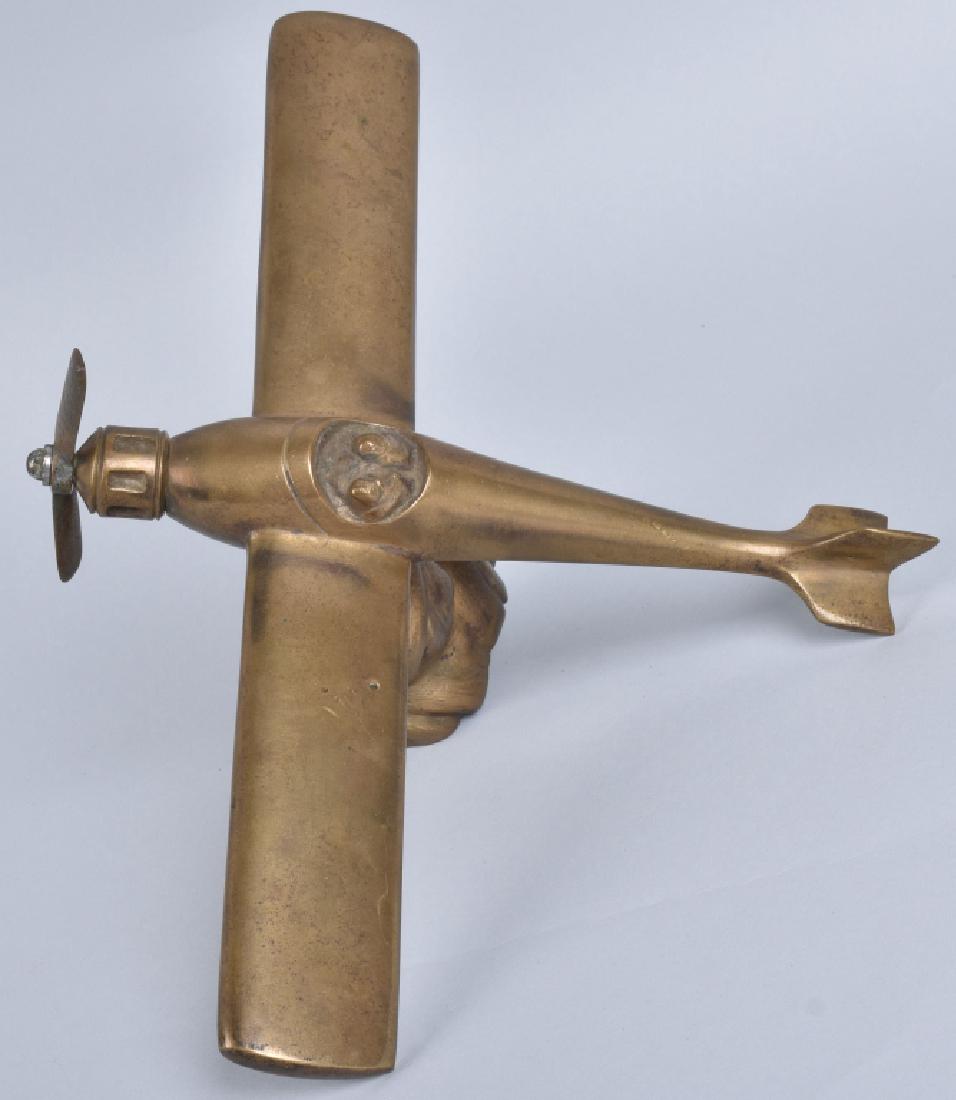 EXPRESS POLSI BRONZE AIRPLANE SCULPTURE (1 of 7)