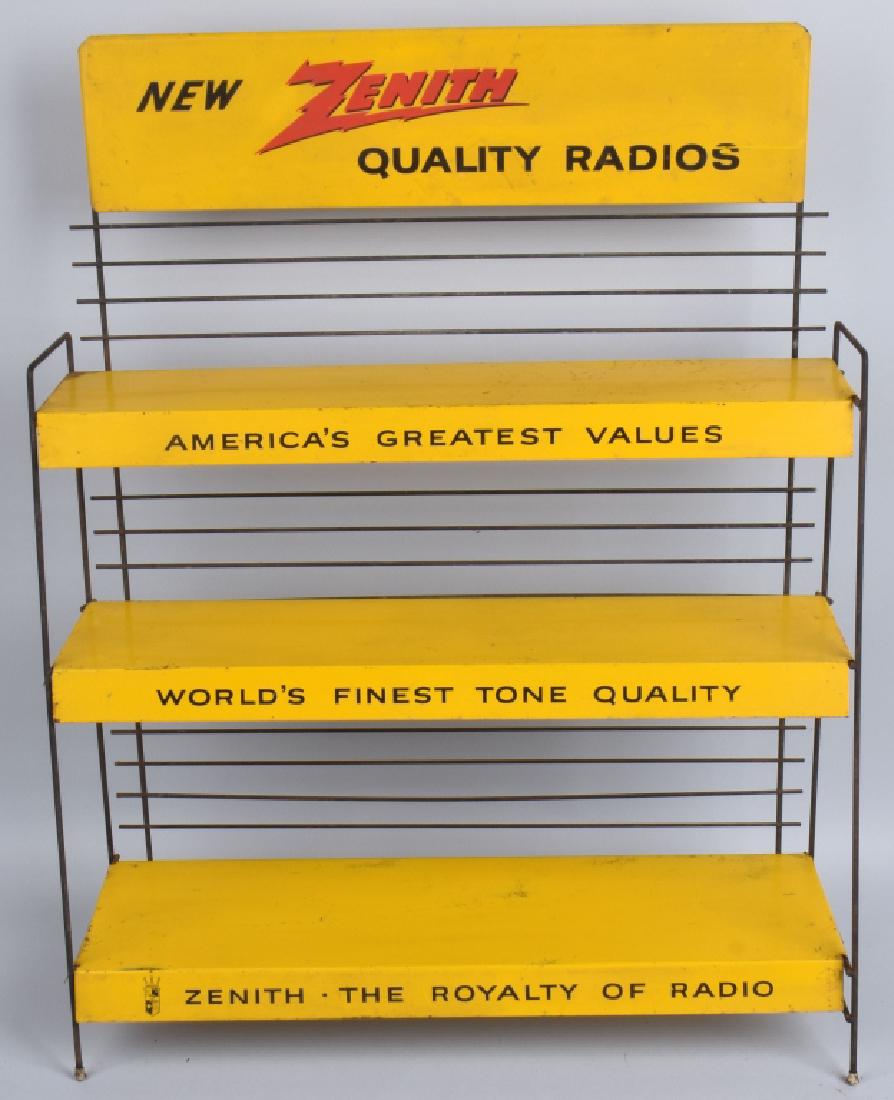 ZENITH RADIO STORE DISPLAY RACK (1 of 4)