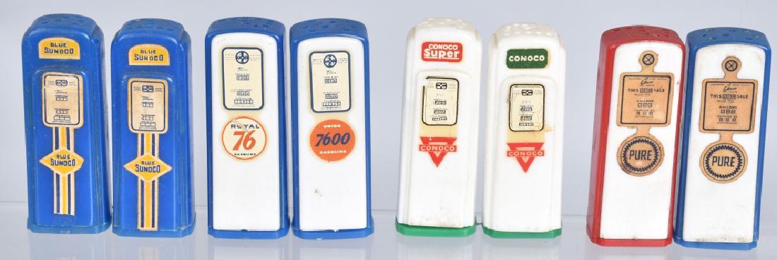 4- SET OF VINATGE GAS PUMP SALT & PEPPER SHAKERS (1 of 5)