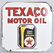 TEXACO GOLDEN MOTOR OIL DS PORCELAIN SIGN