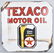 TEXACO GOLDEN MOTOR OIL DS PORCELAIN SIGN - 3