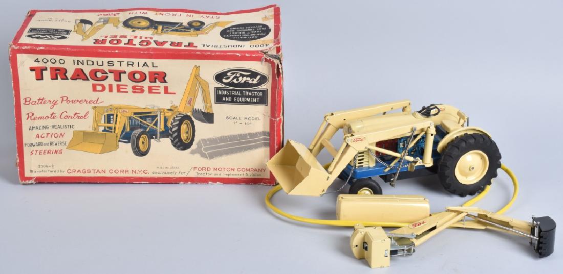 CRAGSTAN Battery Op FORD 4000 INDUSTRIAL TRACTOR (1 of 8)