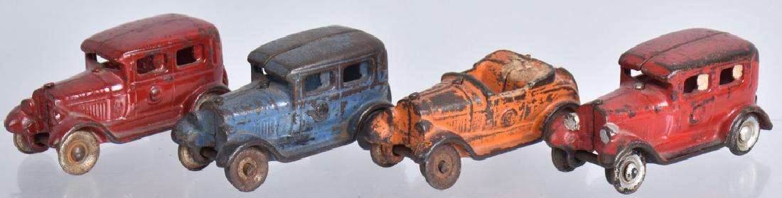 4- KILGORE CAST IRON TOY AUTOS (1 of 5)