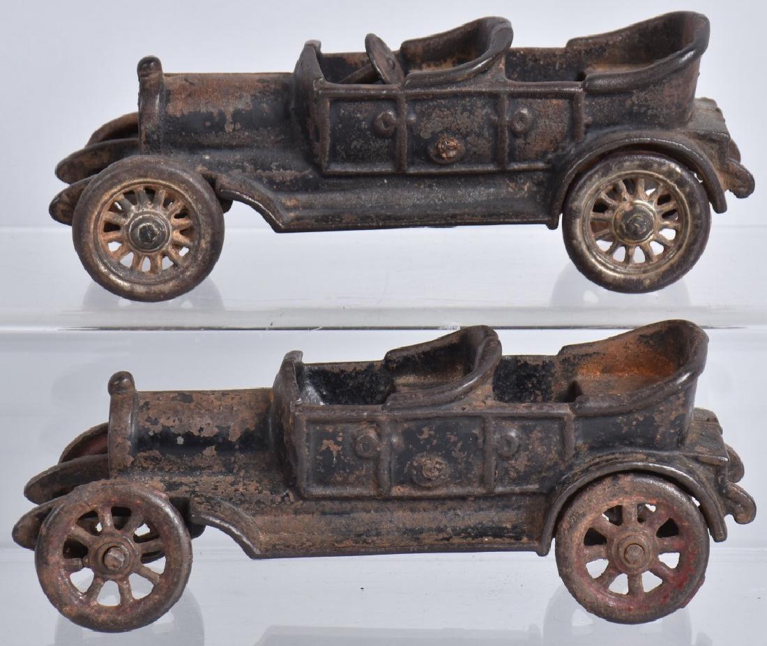 2-EARLY CAST IRON A.C. WILLIAMS OPEN CARS (1 of 4)