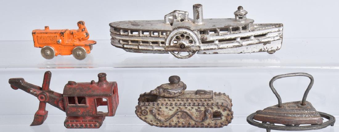 5-VINTAGE CAST IRON TOYS, A.C. WILLIAMS & MORE (1 of 6)