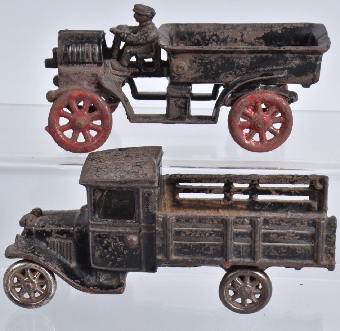 2-CAST IRON TOY TRUCKS, ARCADE and MORE (1 of 5)