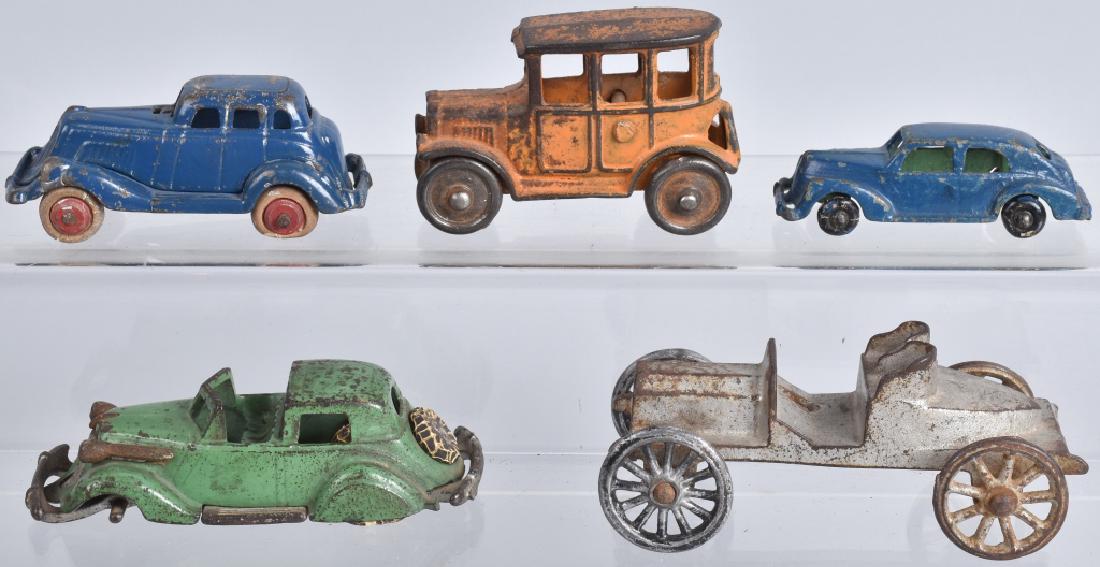 5-CAST IRON TOY AUTOS, HUBLEY and MORE (1 of 6)