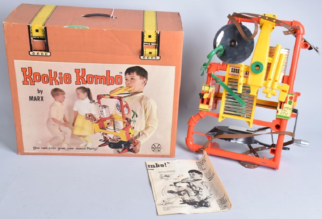 MARX KOOKIE KOMBO ONE MAN BAND TOY, BOXED (1 of 5)