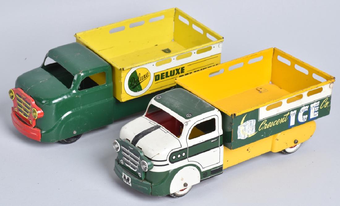MARX CRESENT ICE TRUCK & DELUXE DELIVERY TRUCK (1 of 5)