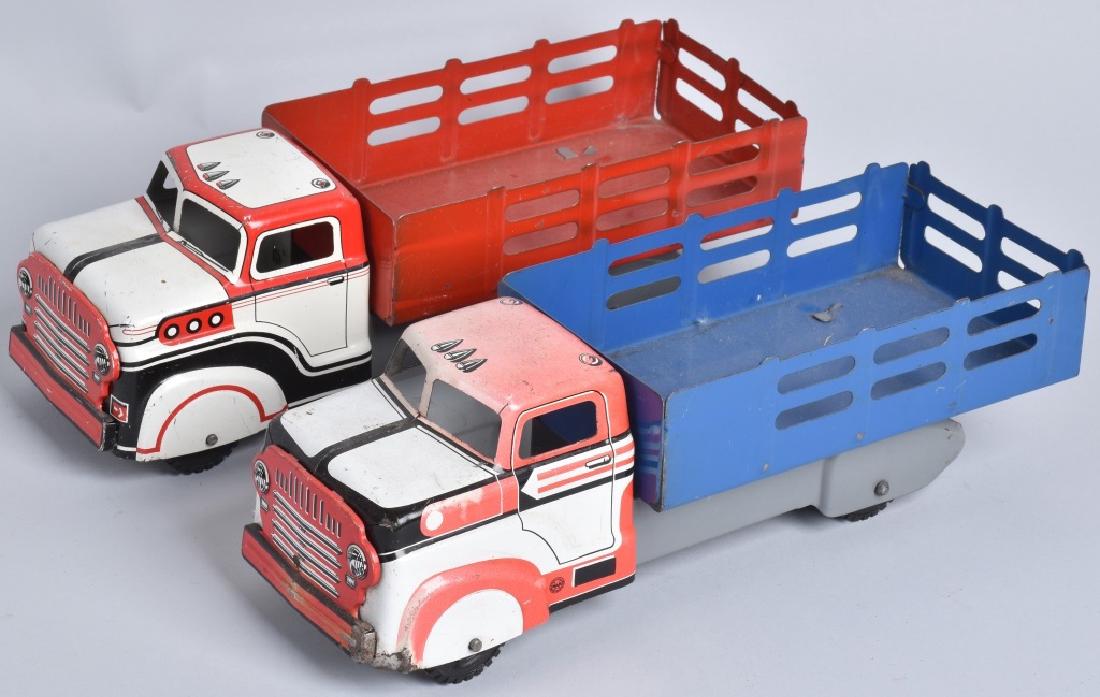 2- MARX STAKE BED TRUCKS (1 of 5)