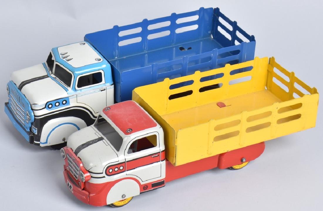 2- MARX STAKE BED TRUCKS (1 of 6)