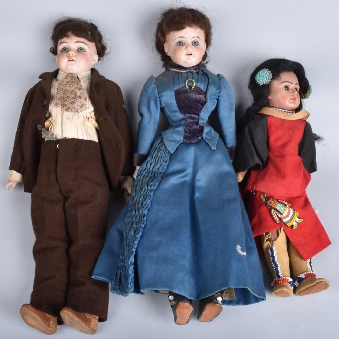 3-BISQUE DOLLS (1 of 8)