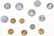 Lot of COLUMBIAN EXPOSITION MEDALS - 6