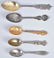 1904 ST LOUIS WORLDS FAIR SOUVENIR SPOONS