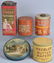 5-VINTAGE CANDY and COOKIE TINS