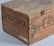 EARLY WOOD CRACKER JACK ADVERTISING CRATE - 3