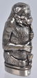 VINTAGE MONKEY FIGURAL MATCH SAFE - 2