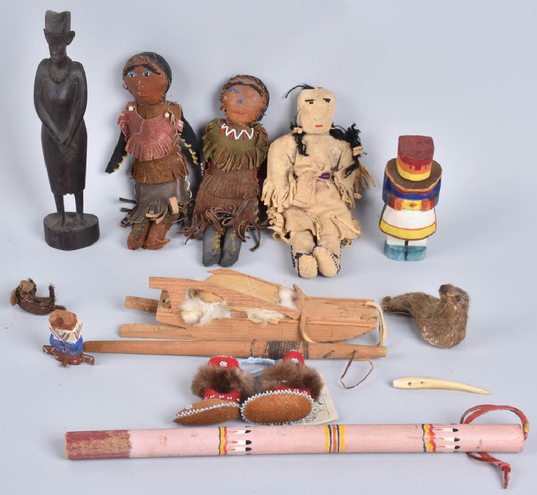 3-VINTAGE INUIT DOLLS and MORE (1 of 7)