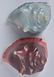 4-ROSEVILLE 6" CONCH SHELL PLANTER POTTERY GROUP - 7