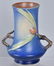 4-ROSEVILLE BLUE PINE CONE POTTERY GROUP - 2