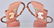 5-ROSEVILLE PINK APPLE BLOSSOM POTTERY GROUP - 2