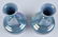 2-COWAN IRIDESCENT BLUE VASES - 3
