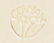 COWAN POTTERY PINK / TAN SERVING DISH - 4