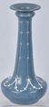 ROSEVILLE EXPERIMENTAL BLUE VASE, ARTIST SIGNED - 3