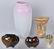 5-WELLER POTTERY GROUP, LARGE VASE & MORE