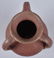 3-VINTAGE POTTERY VASES w/ HANDLES - 3
