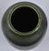 VINTAGE HEAVY GREEN POTTERY VASE, MAKER MARKED - 4