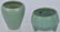 4-ARTS & CRAFTS STYLE GREEN POTTERY GROUP - 9