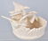 WELLER THREE SWANS POTTERY BOWL - 2
