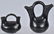 3-SOUTHWEST SANTA CLARA TYPE BLACK POTTERY - 6