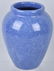 VINTAGE LARGE BLUE OIL JAR - 4