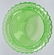 GREEN HOBNAIL WATER PITCHER and 4 GLASSES - 3