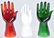 10- VINTAGE CERAMIC & GLASS HAND JEWELRY HOLDERS - 3