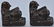 VINTAGE BRONZE MAN READING BOOKENDS - 4