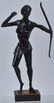 Vintage DIANA THE HUNTRESS with BOW STATUETTE