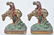 3-CAST IRON & METAL BOOKENDS, END of TRAIL & MORE - 2