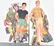 16- 1950s-60s PAPER DOLLS WITH CLOTHING - 2