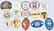 15- CELLULOID ADVERTISING POCKET MIRRORS