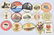 15- CELLULOID ADVERTISING POCKET MIRRORS