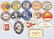 15- CELLULOID ADVERTISING POCKET MIRRORS