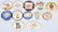 12- CELLULOID ADVERTISING POCKET MIRRORS
