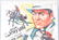 THUNDERING CARAVANS COWBOY MOVIE POSTER - 2